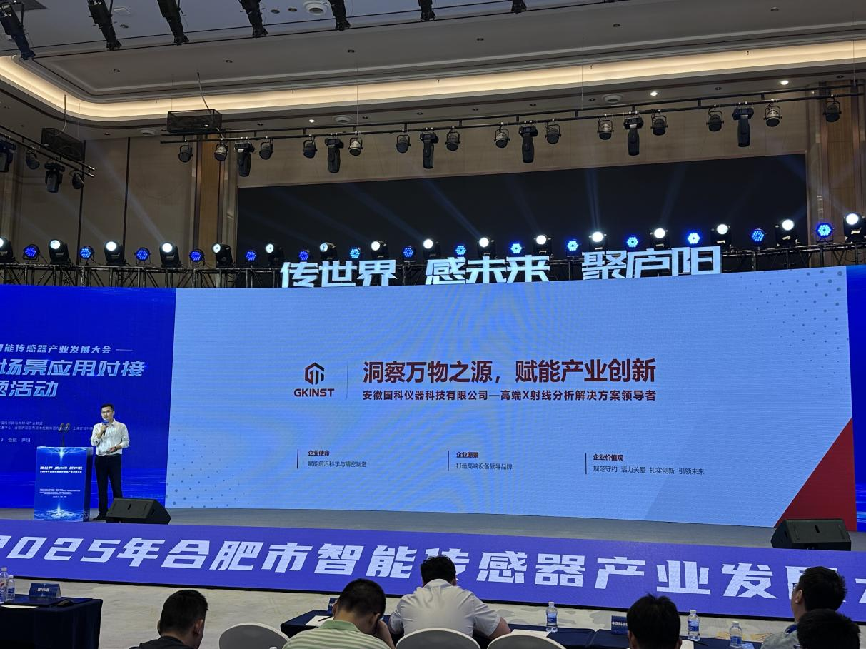 聚势而生|国科仪器受邀出席2025年合肥市智能传感器产业发展大会(图2)